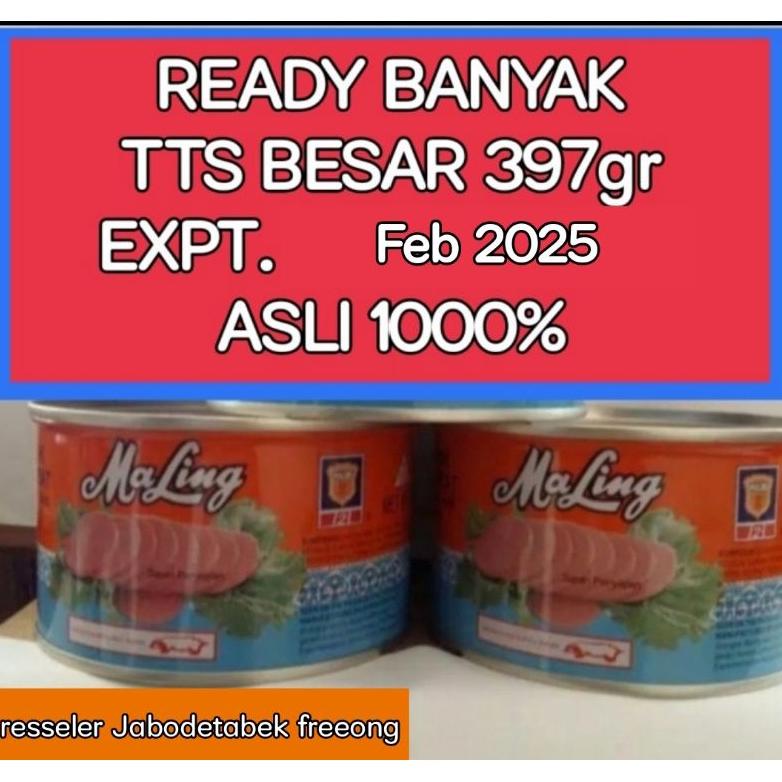 

Nikmati Promo Spesial Maling TTS 397gr -Ukuran besar-non halal .,,.,.,