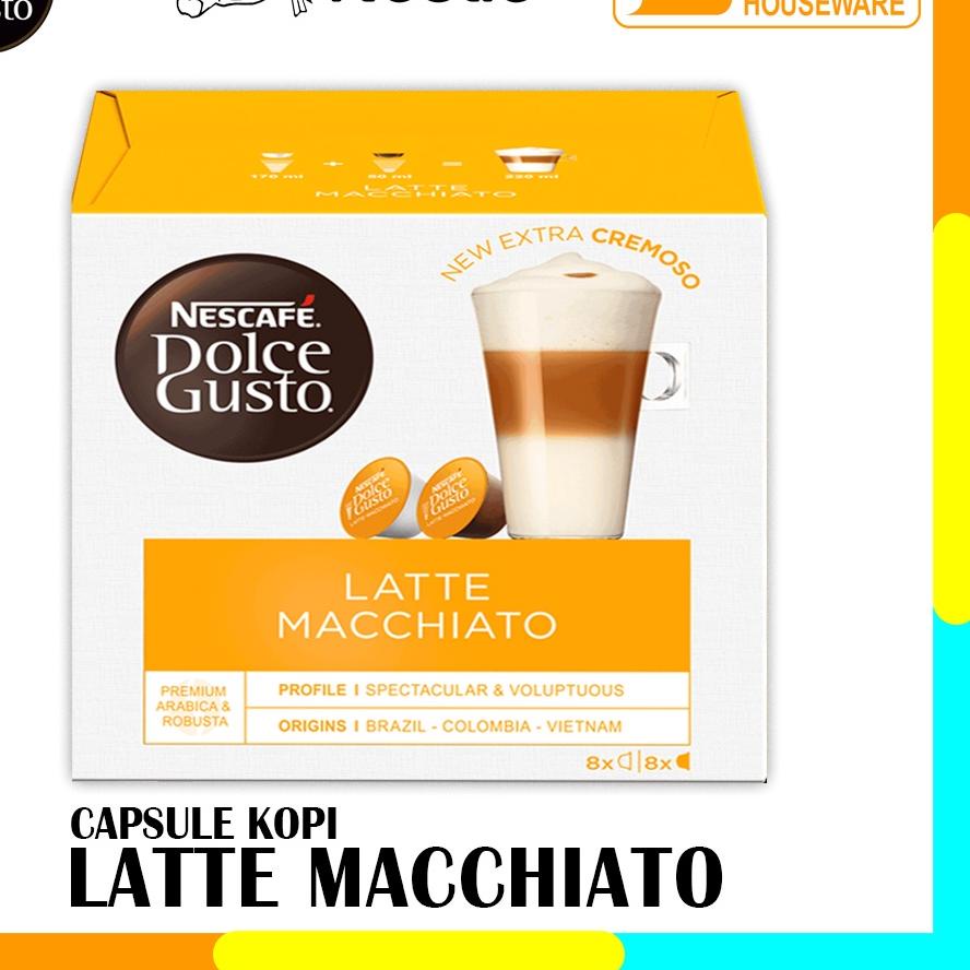 

♙ Capsule NDG Nescafe Dolce Gusto Latte Macchiato 1 Box Original Nestle ✪
