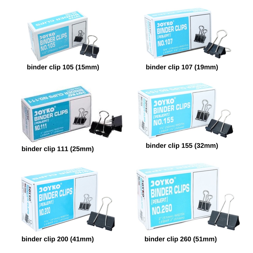 

Binder Clips