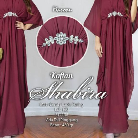 ☑ READY LAGI Shabira kaftan Batwing || Kaftan Shabira ⅎ