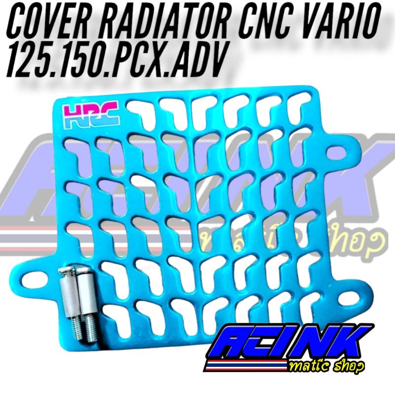 COVER RADIATOR FULL CNC ARM COVER RADIATOR ARM HRC VARIO 125 150 PCX ADV / COVER RADIATOR HRC VARIO 125 150 PCX