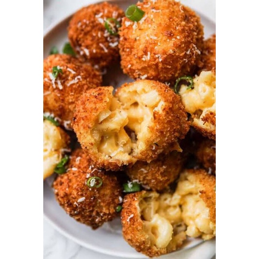 

Frozen Food Macaroni Cheese Ball 10 Pcs/Frozen McBalls Macaroni Cheese Ball/Macaroni Cheese Ball/Bento Macaroni Cheese Ball/Dimsum Macaroni Cheese Ball