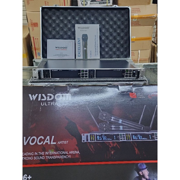 Wisdom Audio Q6 Q-6 Professional Microphone Wireless PLUS KOPER