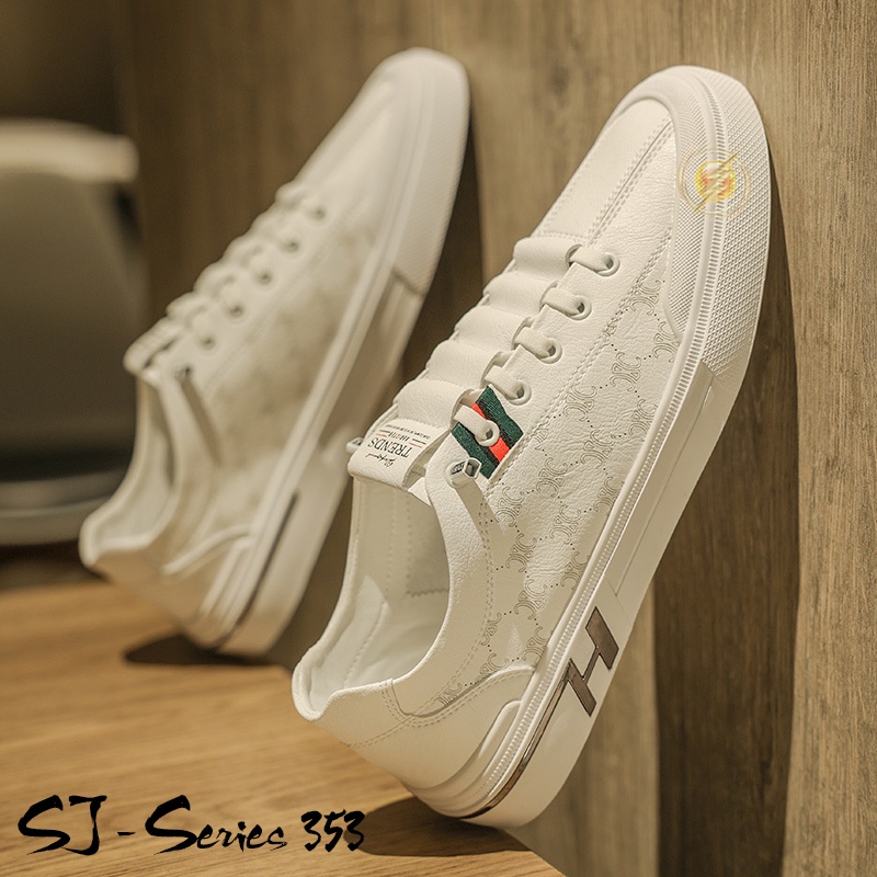 [JWALK] Sepatu Sneakers Casual Pria Nyaman dan Keren Buat Nongkrong Kualitas Import Premium -353