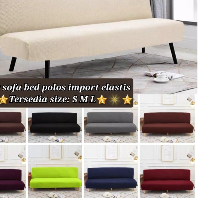 ✬ Penutup SARUNG sofa bed size: S M L bahan tebal elastis/Sofa bed cover INFORMA ™