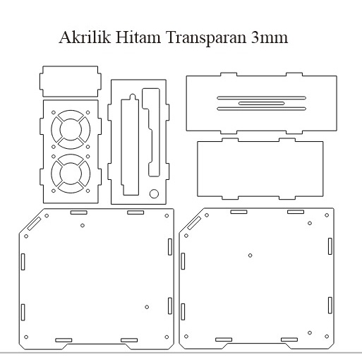 Custom Casing Akrilik