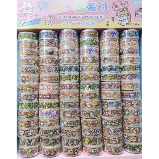 

Stiker Momo Kartun Korea solasi / Solasi Stiker Korea lucu isi 10pcs