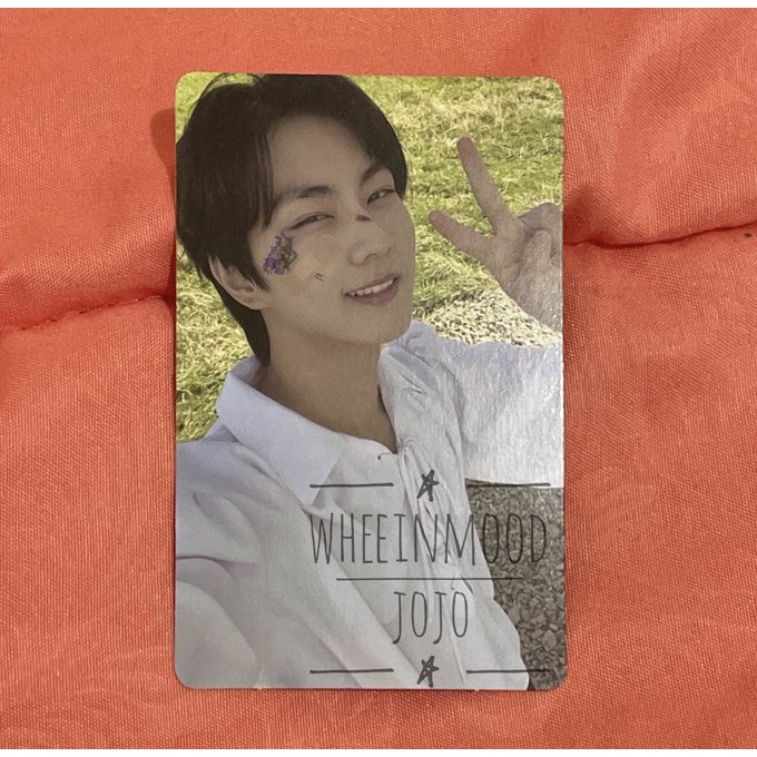 jungwon yet selca photocard