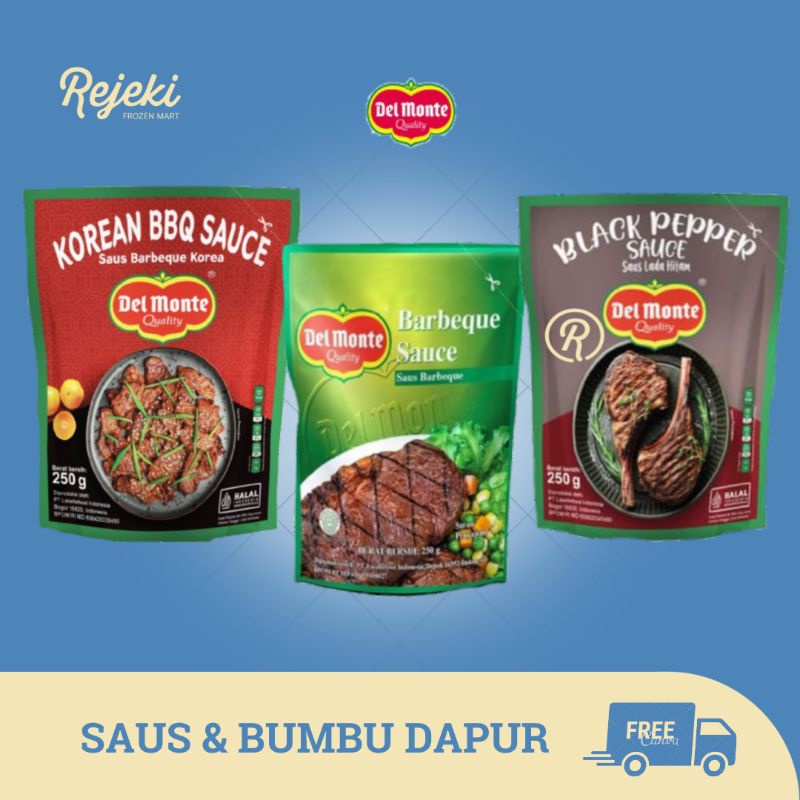 

DelMonte Sauce Korean BBQ Black Pepper Spaghetti - Rejeki Frozen Mart