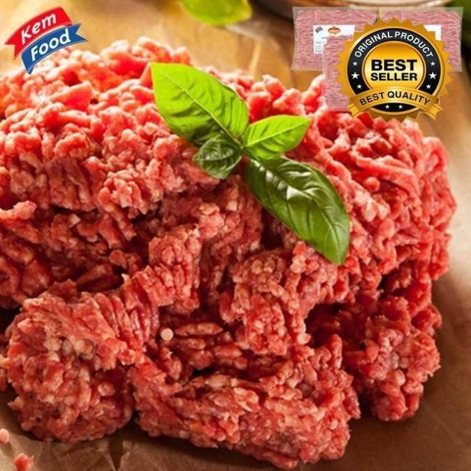 

KEMFOOD PAKET 3 PACK DAGING SAPI GILING 80% - 1KG ORIGINAL BEST SELLER H65464UJ