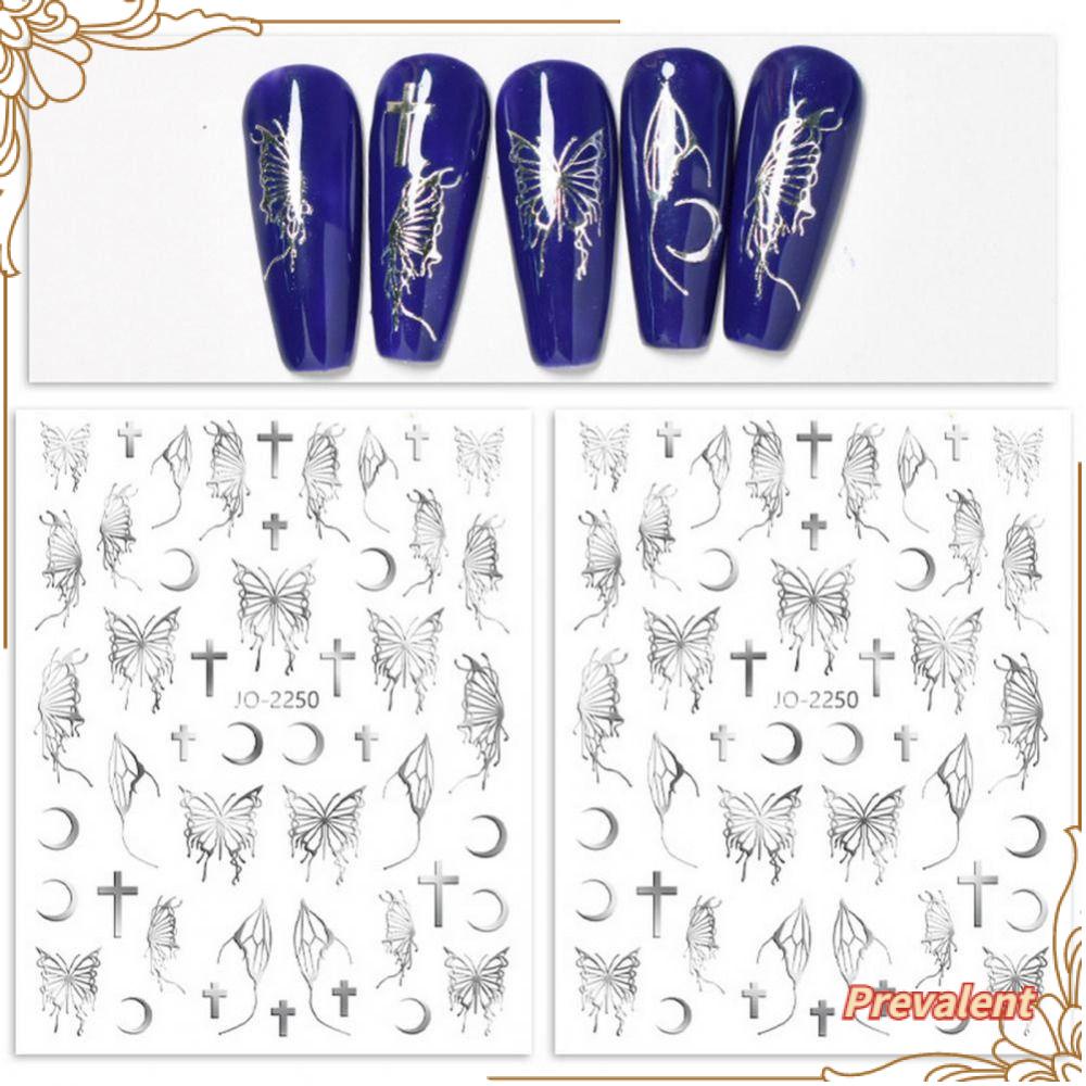 Preva Stiker Kuku Hot DIY Nail Art Hologram