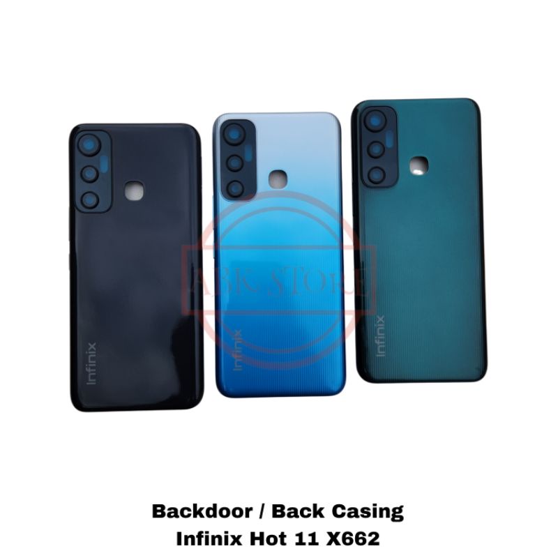 TUTUP BELAKANG BACKDOOR BACKCOVER BACK CASING INFINIX HOT 11 HOUSING