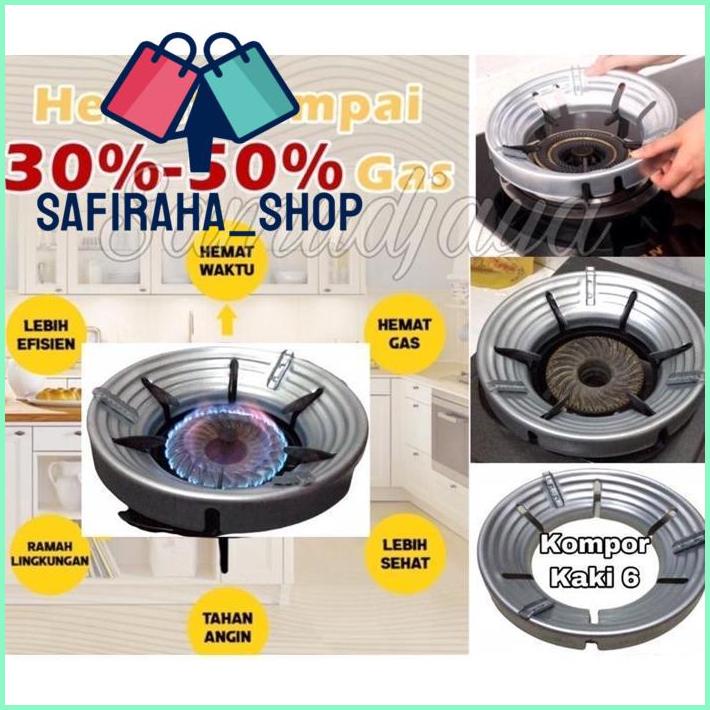Tatakan Kompor Gas Anti Angin Rinai - Tatakan Kompor Gas Anti Angin Kaki 4 - 5 - 6 - 8