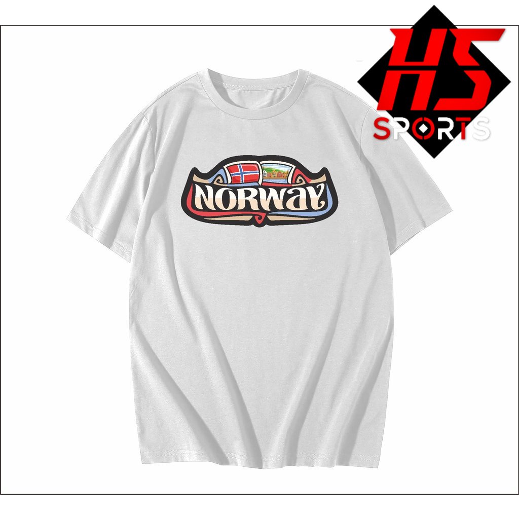 KAOS NORWEYGIA - BAJU OLEH - OLEH NORWEY - TSHIRT OLEH OLEH NORWEGIA 1