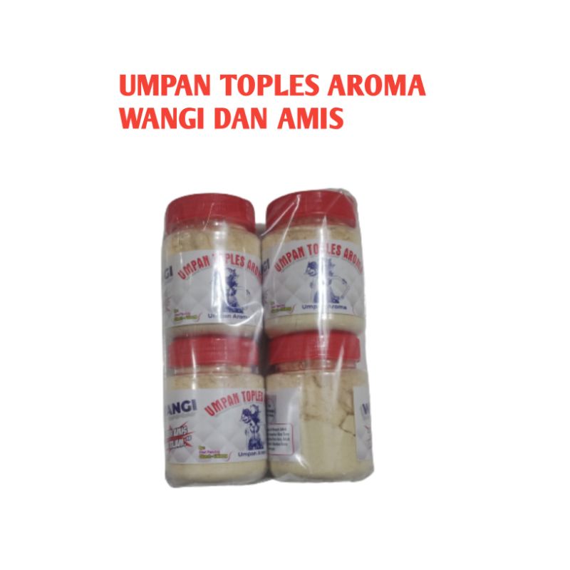 UMPAN TOPLES AROMA WANGI DAN AMIS