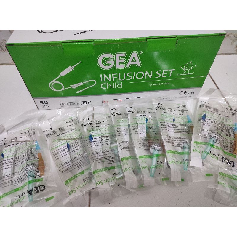 infusion set child Gea / infus set anak