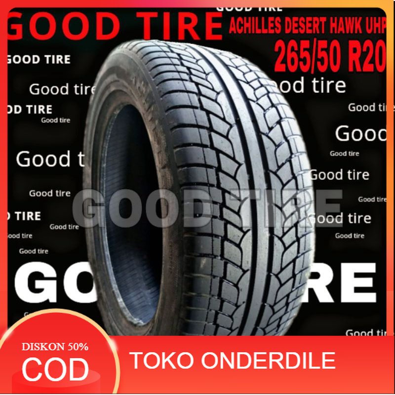 ACHILLES DESERT HAWK UHP 265-50-20 R20 COPOTAN SEKEN SECOND BEKAS BAN MOBIL FORTUNER PAJERO MUX STRA