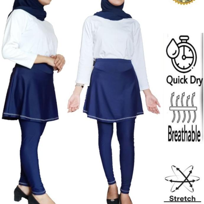 ✔ Legging Rok spandek legging panjang muslimah Legging sporty LEGGING ROK PANJANG