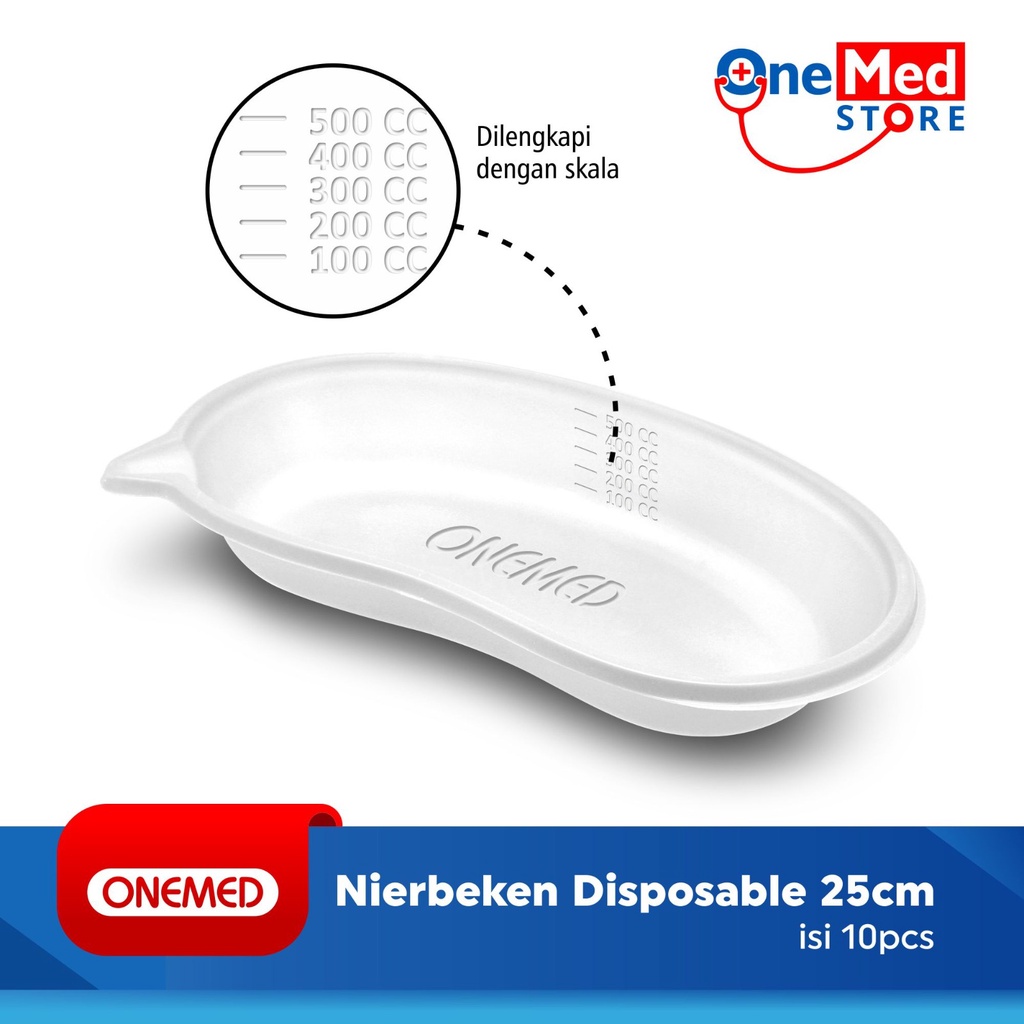 OneMed Nierbeken Disposable 25cm pak isi 10 OJ2