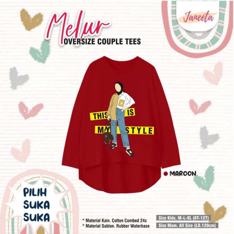 Melur oversize