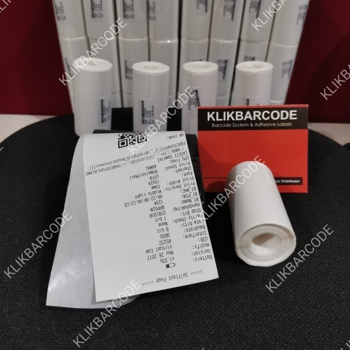 

MURAH Label Stiker Thermal Printer Bluetooth 80 mm ( 74x10m / 80x10m ) MURAH