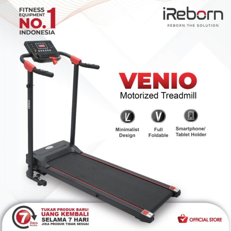 Alat Fitness Treadmill Elektrik Ireborn Venio