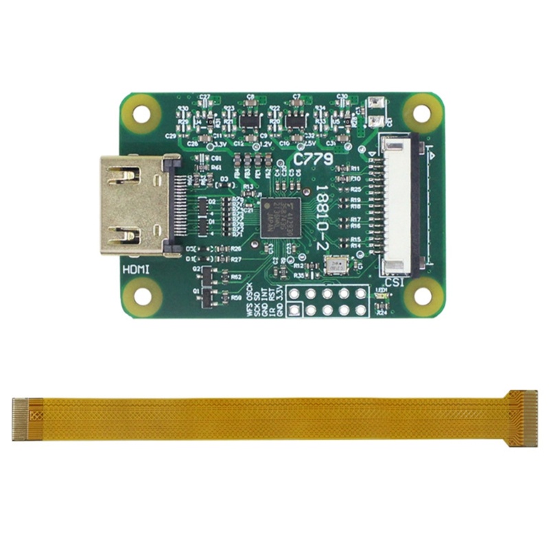 Adaptor zzz Ke CSI-2 1080p25fps Dukungan Untuk Raspberry Pi 4B/3B+/ 3B/Pi Zero/W/2W