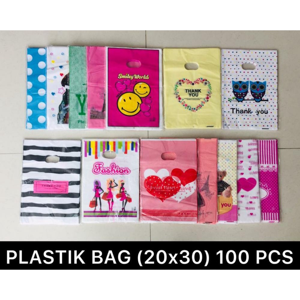 

PLASTIK BAG / TAS PLASTIK UKURAN 20 x 30 CM ISI 100 LEMBAR