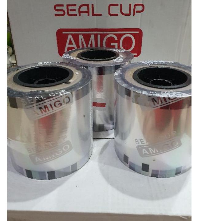 ✾ Seal Cup Polos Plastik Lid Cup Amigo 1200 Cup ✲
