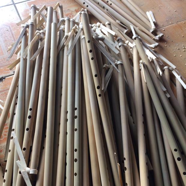 [KX7103] Suling bambu sunda lobang 6