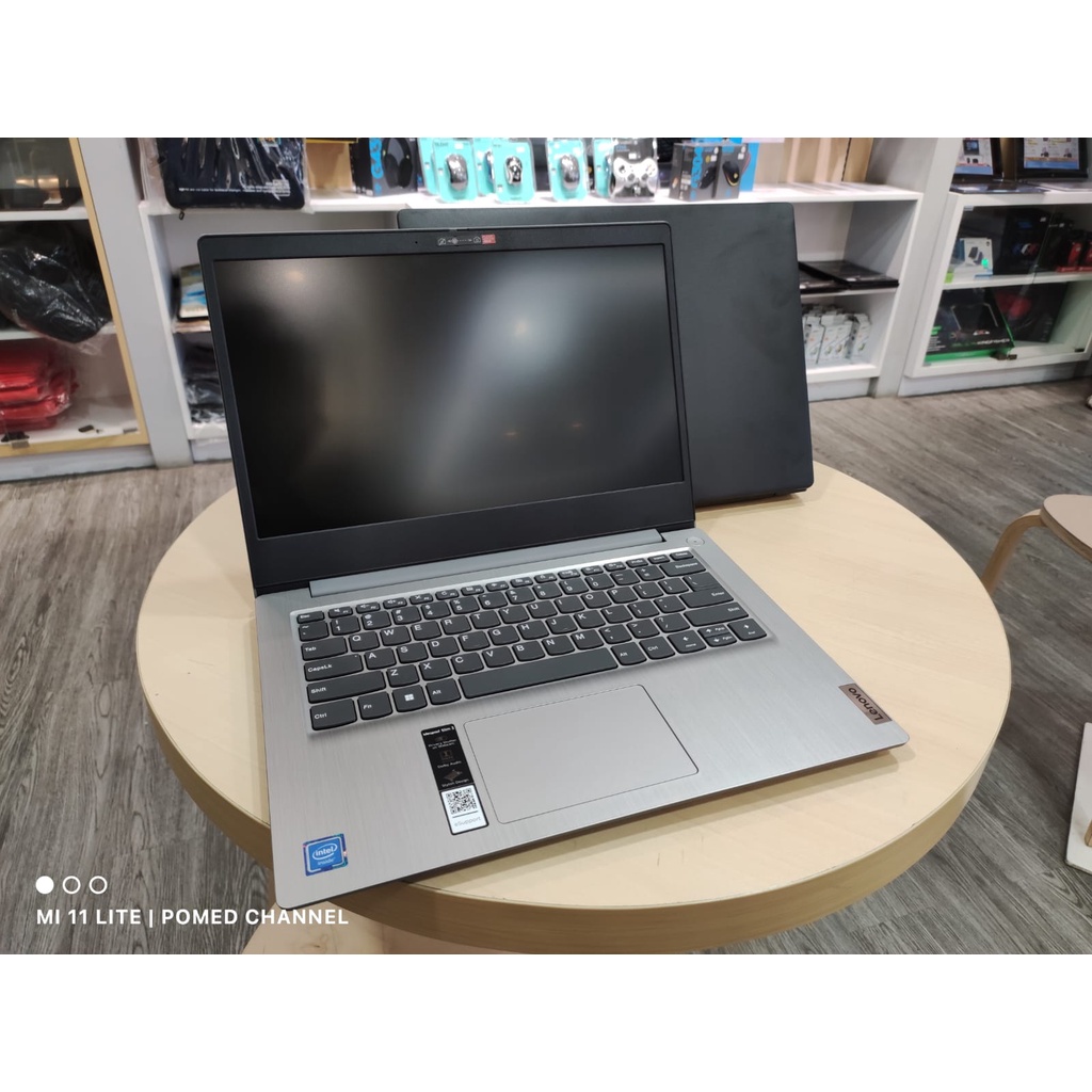 Laptop Baru Lenovo Ideapad Slim 3 N4020 4GB 512GB SSD FHD Windows 11 Office Original 2021 PROMO Terlaris