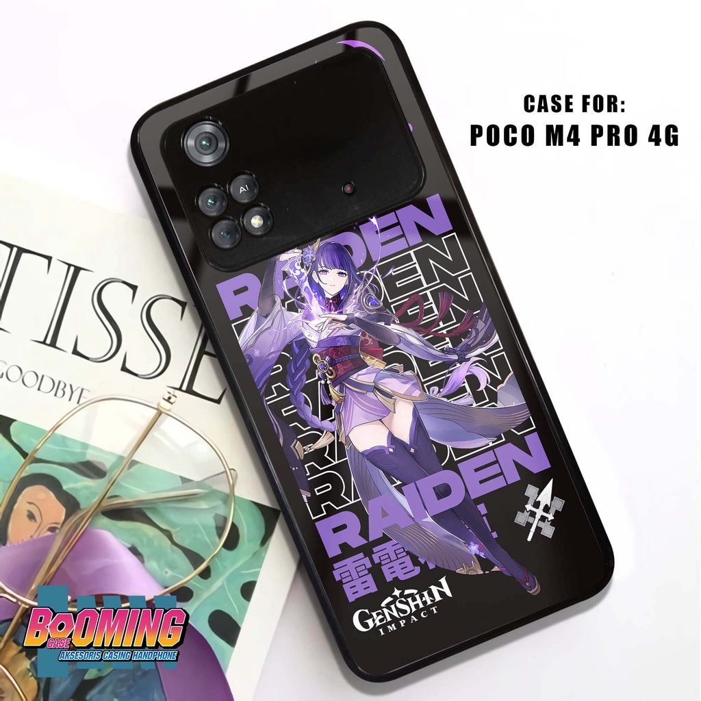 Case Xiaomi Poco M4 Pro 4G Casing Xiaomi Poco M4 Pro 4G Motif GENSHIN IMPACT Hardcase 2D Glossy - Ca