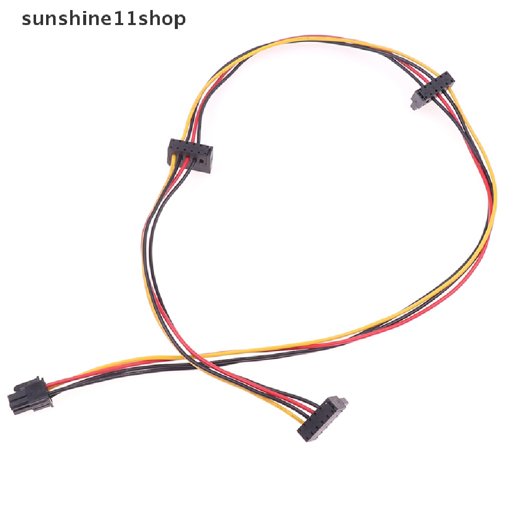 Sho Conector Power 4Pin Ke 2-Port SSD Untuk HP 6000 6200 6300 8000 8200 Mainboard N