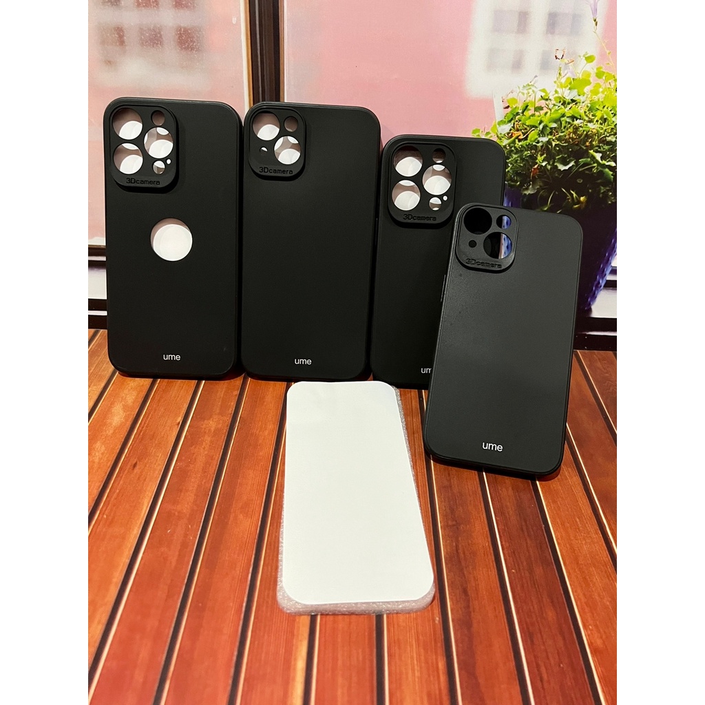 IPHONE 14 / 14 PLUS / 14 PRO / 14 PRO MAX SOFTCASE SILIKON BLACK DOVE PROTECTION CAMERA-HITAM