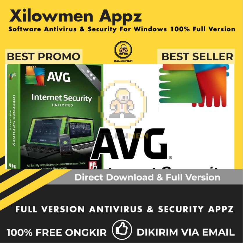 [Full Version] AVG Internet Security Pro Security Pro Lifetime - Antivirus dan Keamanan Internet untuk Proteksi Komputer dari Ancaman Malware dan Virus