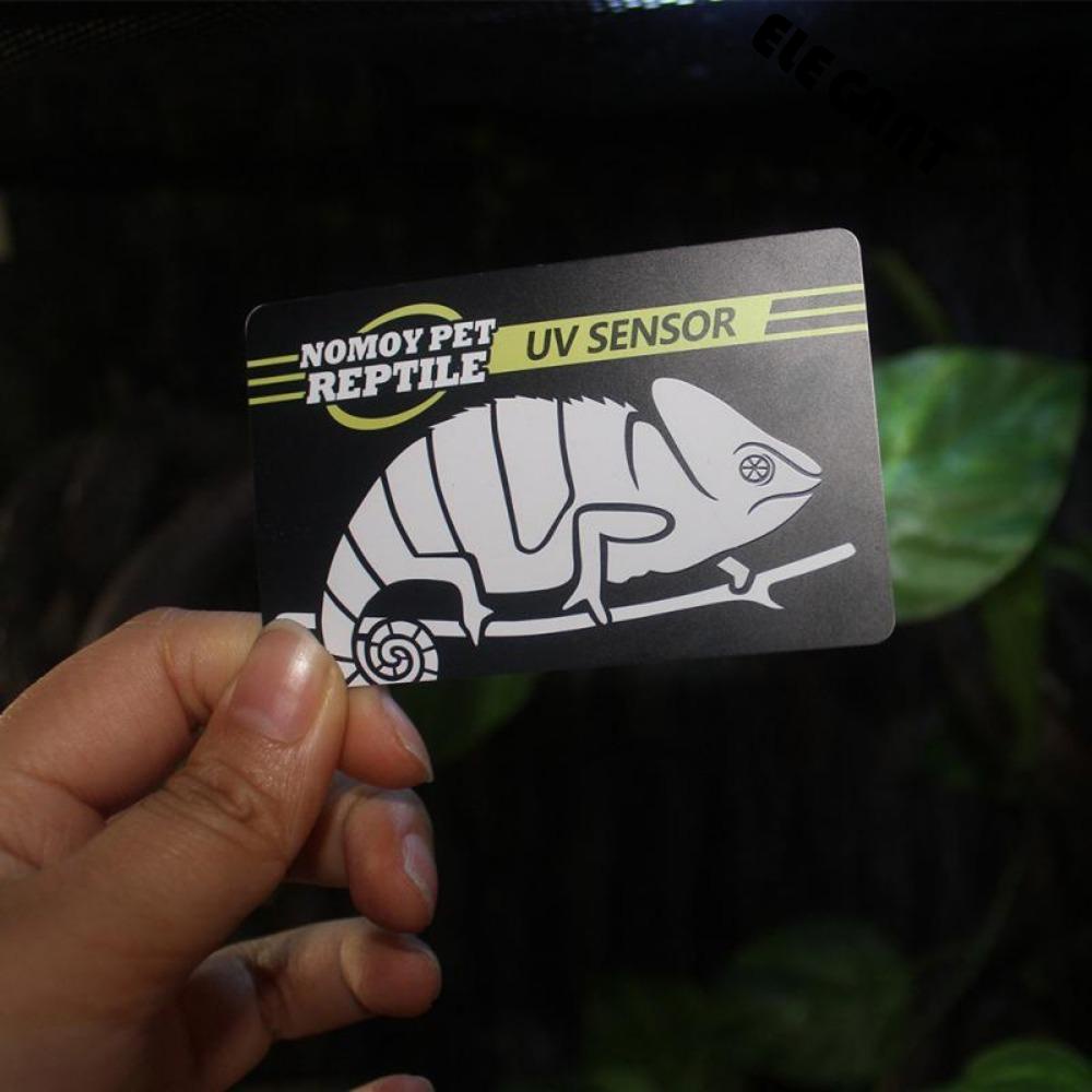 [Elegan] Uvb Test Card Reusable 2023 10detik Cepat Tahan Lama Lamp Life Tester Meter