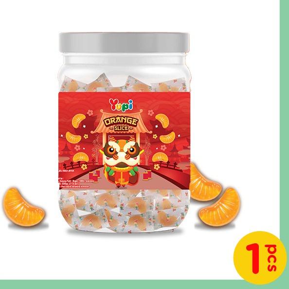 

➪ Yupi Orange Slice Jar 200 Gr ♩