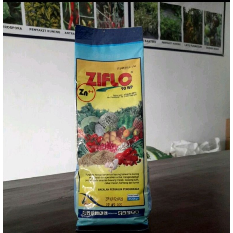 Fungisida Ziflo 90WP 200 grm