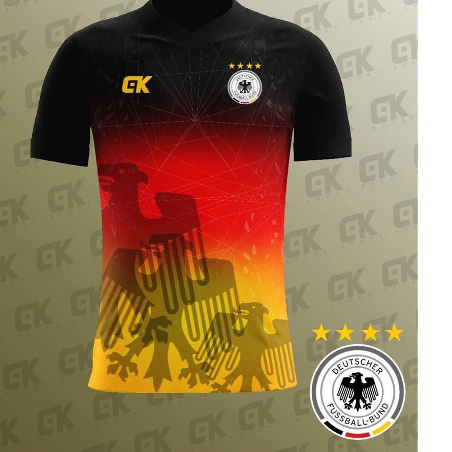 ✨Original✨ JERSEY BOLA 018 JERMAN /BAJU OLAHRAGA/KAOS JERSEY DEWASA PRINTING 