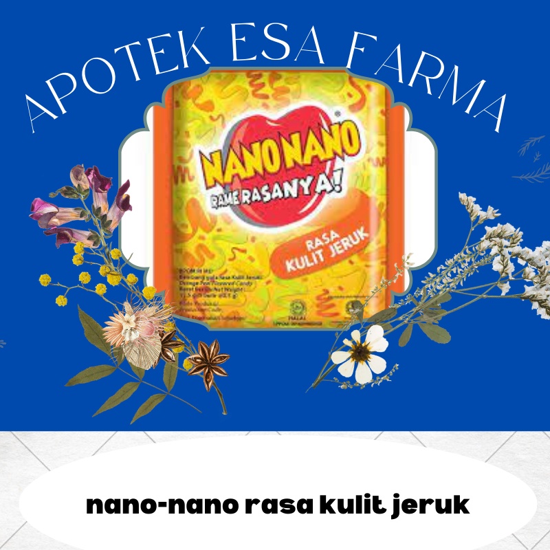 

Permen Nano Nano Rasa Kulit Jeruk