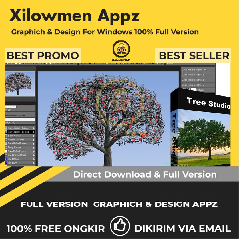 [Full Version] Pixarra TwistedBrush Tree Studio Pro Design Graphics Lifetime Win OS