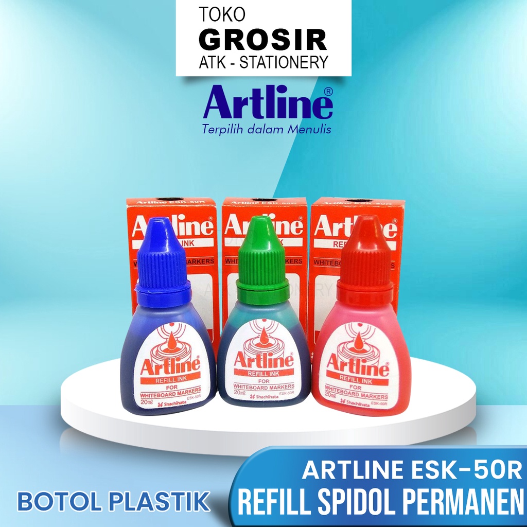 

GROSIR Tinta Refill Spidol Whiteboard Artline ESK-50R