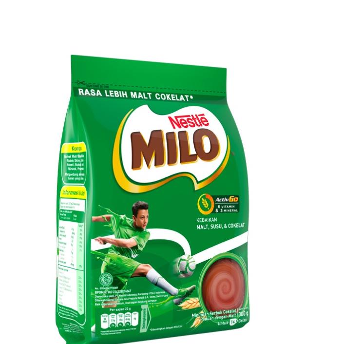 

Stok terbaru Milo Activ-Go Susu Bubuk Cokelat 300 gr grosir