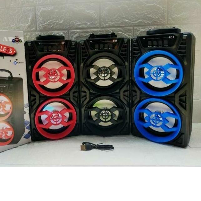 ✪ Speaker spiker wireless bluetooth portable Y801H - YD 801 H plus mic ☟