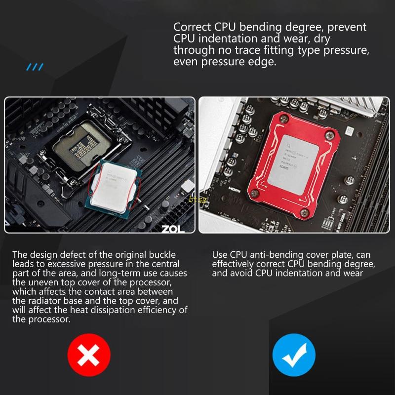 Gesper CPU btsg Untuk Frame Korektor Lentur CPU LGA1700 Intel12 Generation LGA1700