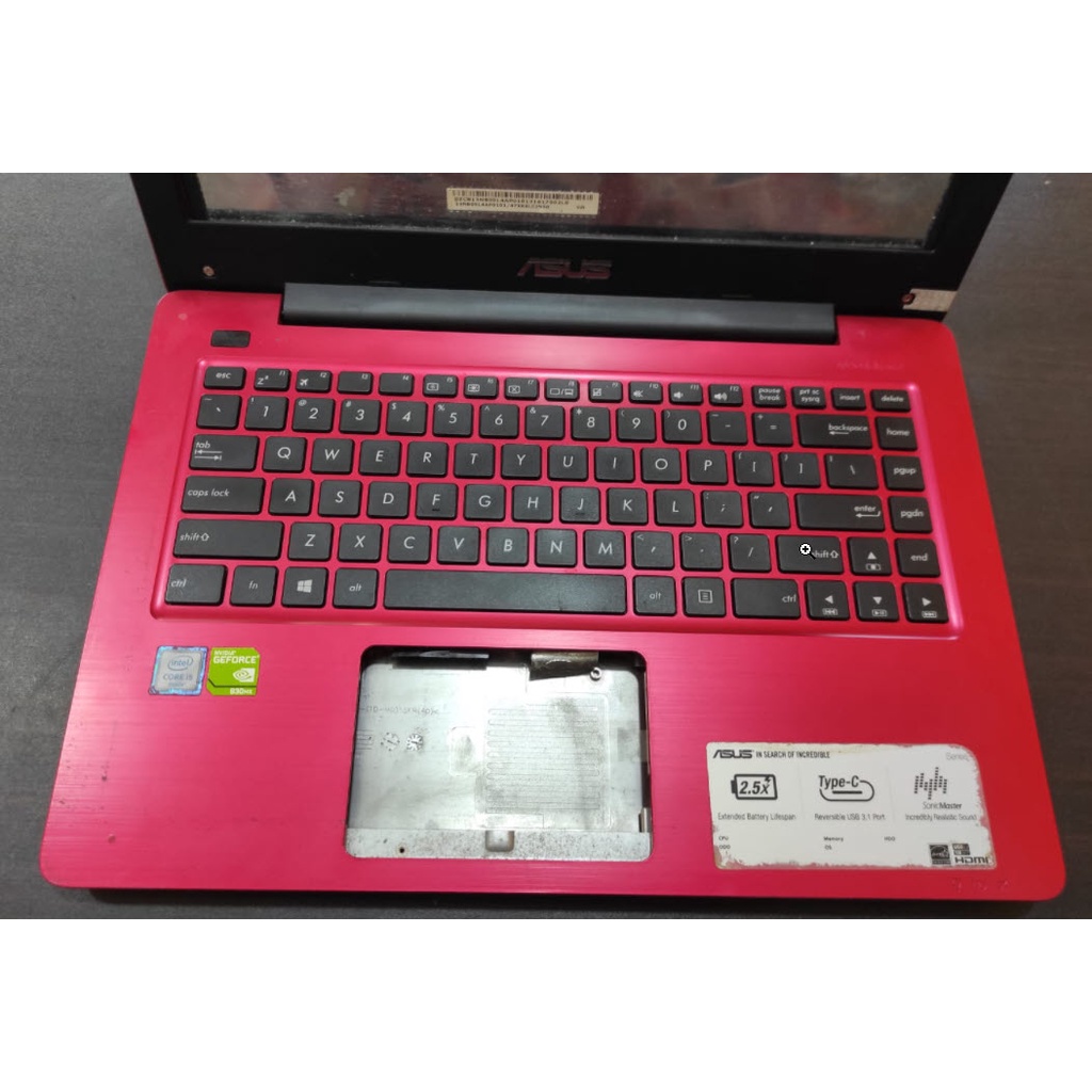 keyboard Frame asus a456 x456 a456u x456u a456ur x456ur MERAH