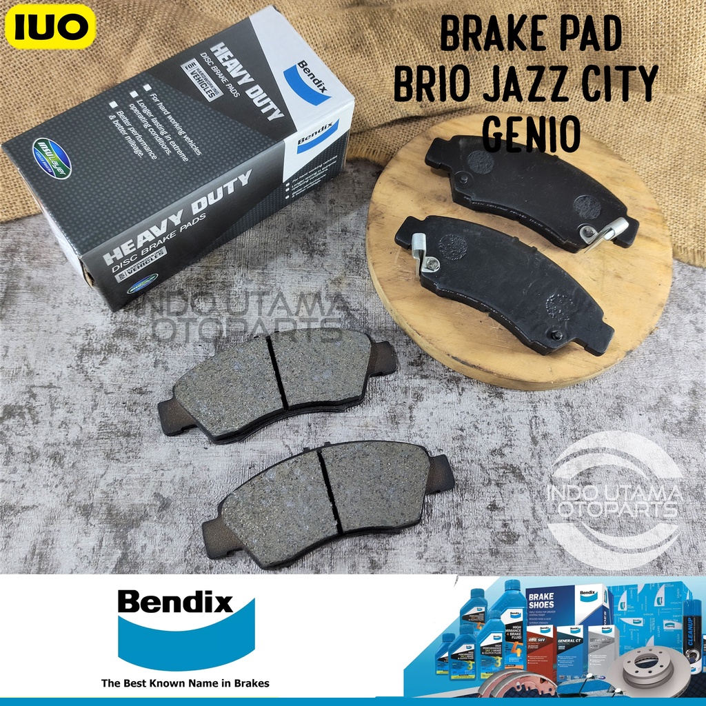 Brake Pad BENDIX Brio Jazz City Genio Estilo Kampas Rem BENDIX DB1262