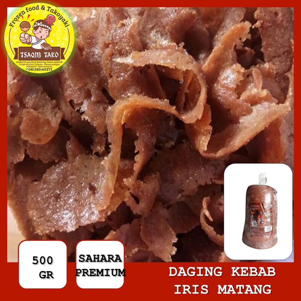 

Promo Daging Kebab Sahara Slice Iris Siap Saji 500 grm - MATANG