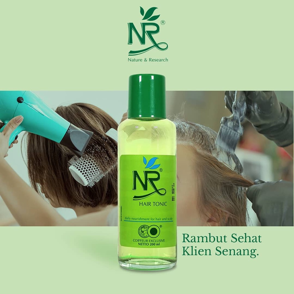 (READY &amp; ORI) NR Hair Tonic Tonik Rambut Rontok / Penyubur Rambut 200ML