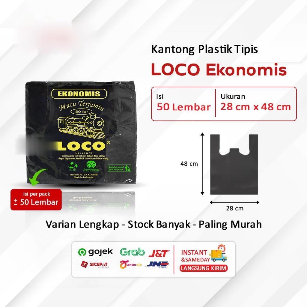 PLASTIK LOCO EKONOMIS HITAM 28